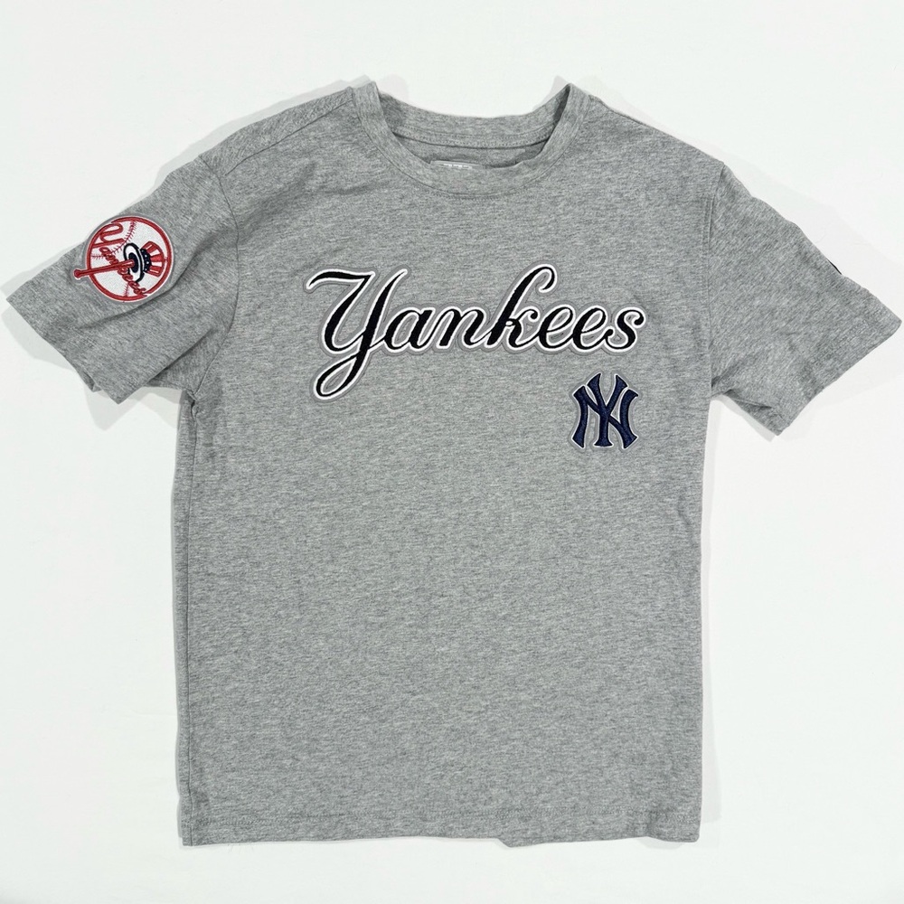 Pro Standard Kids NY Yankees Classic T-Shirt Boys Medium 10/12 Embroidered MLB